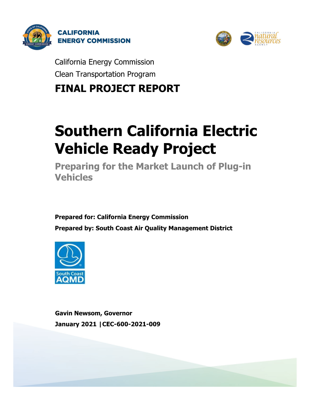 Southern California Electric Vehicle Ready Project Preparing for the Market Launch of Plug-In Vehicles