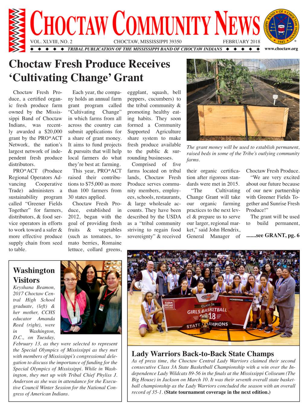 Choctaw Fresh Produce Receives 'Cultivating Change' Grant