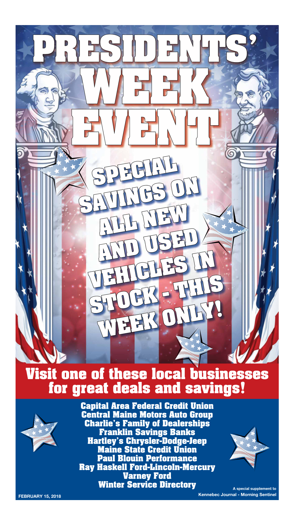 Special Savings on All New and Used Vehicles in Stock - This Week Only!