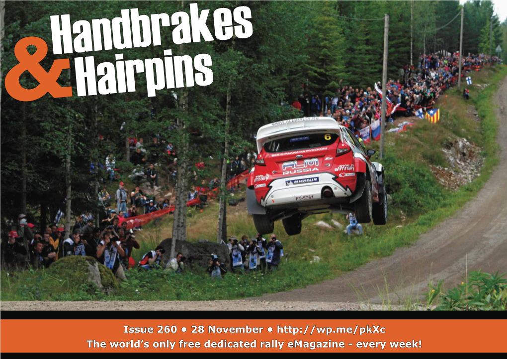 The World's Only Free Dedicated Rally Emagazine