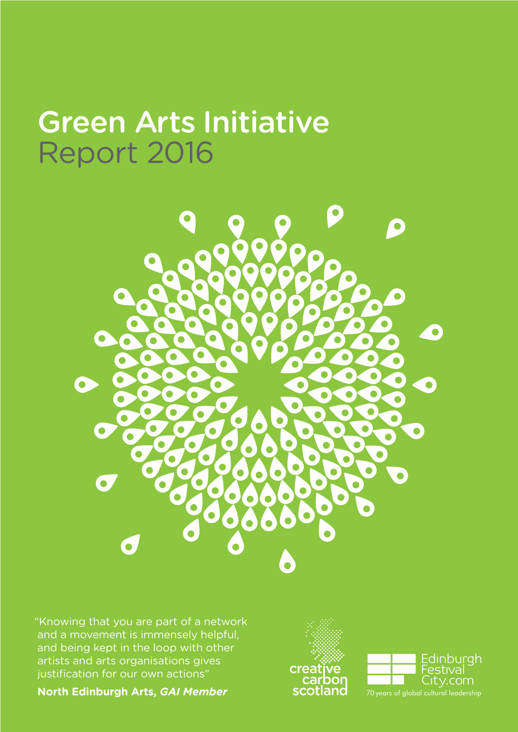 2016 Green Arts Initiative Report