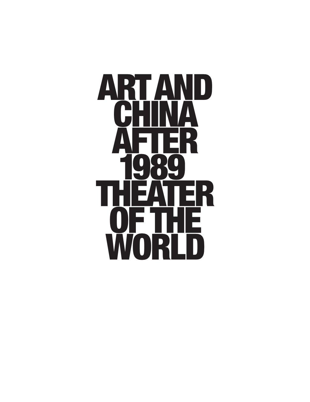Art and China After 1989 Teacher Guide