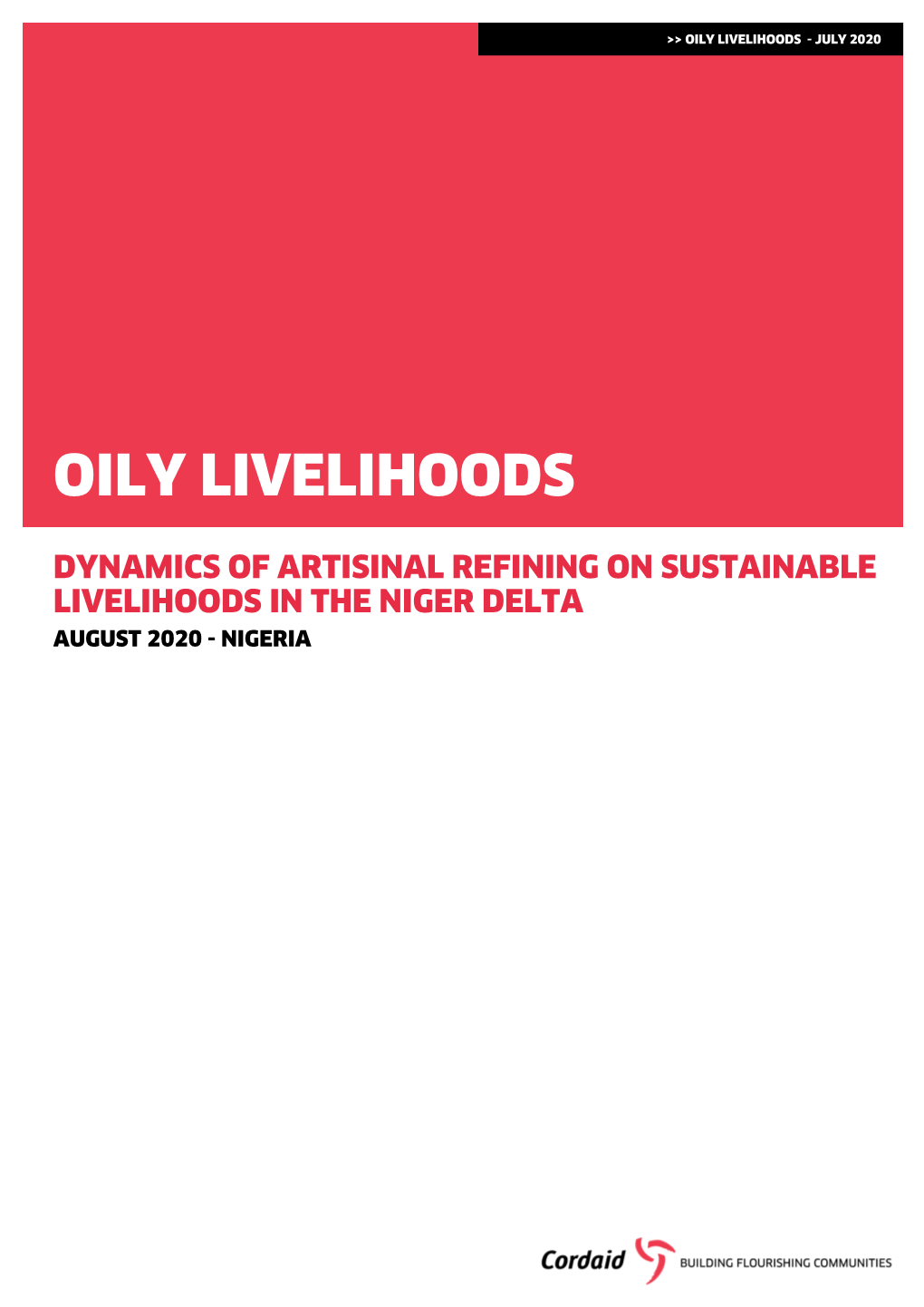 Oily Livelihoods - July 2020