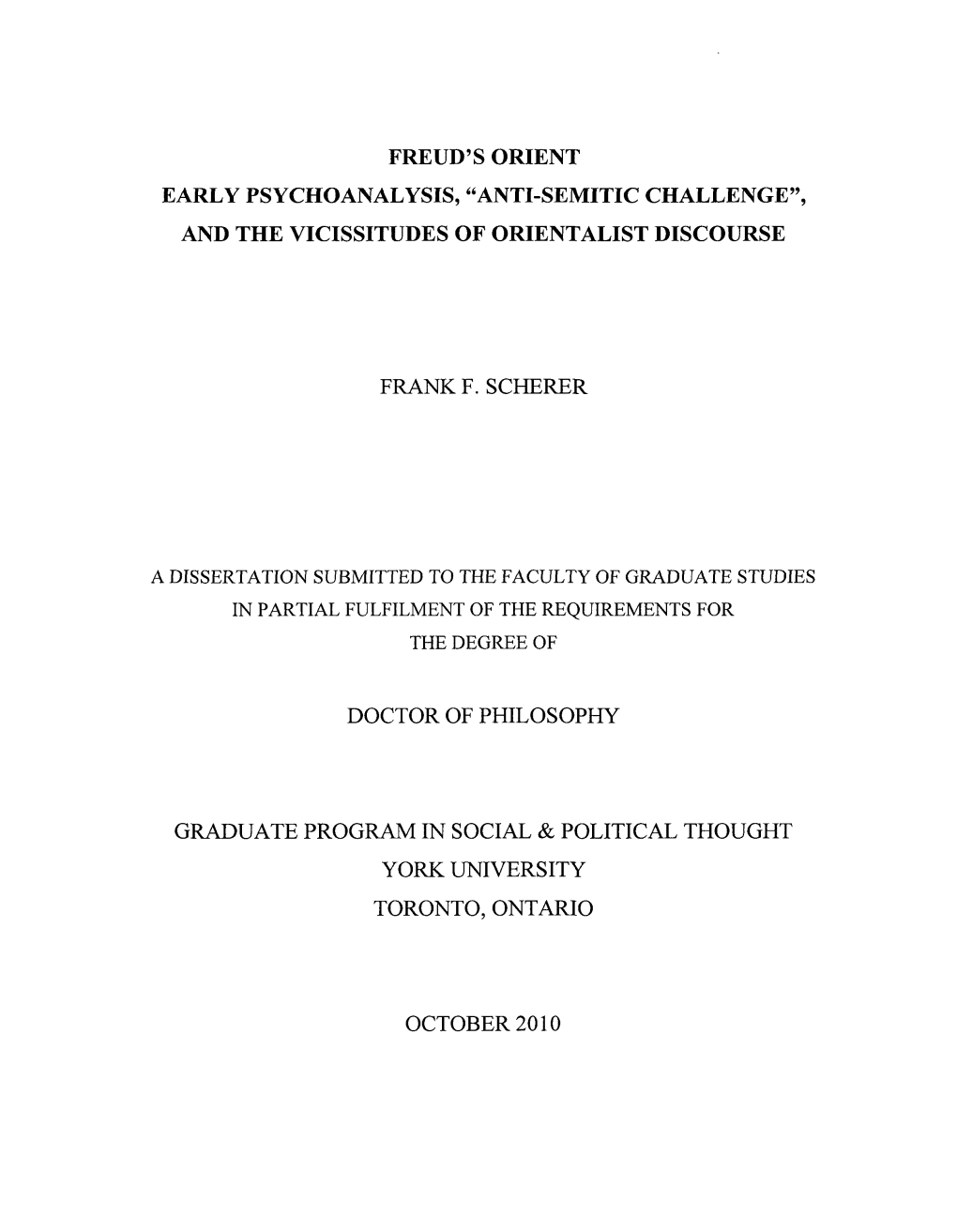 Proquest Dissertations