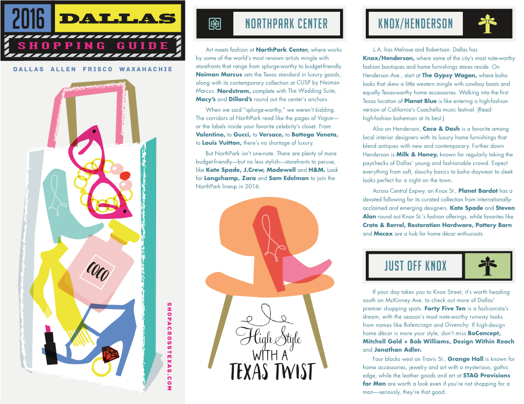 SAT 44996-B Shopping Guides 2016 PDF Dallas