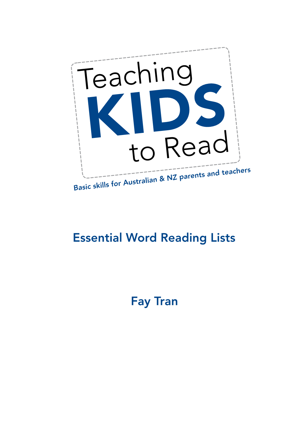 Essential Word Reading Lists