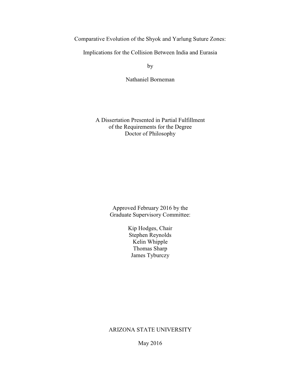 Comparative Evolution of the Shyok and Yarlung Suture Zones