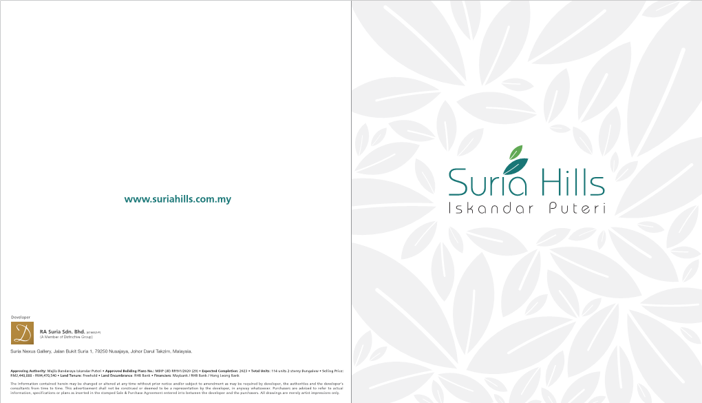 Suria Hills Ebrochure.Pdf