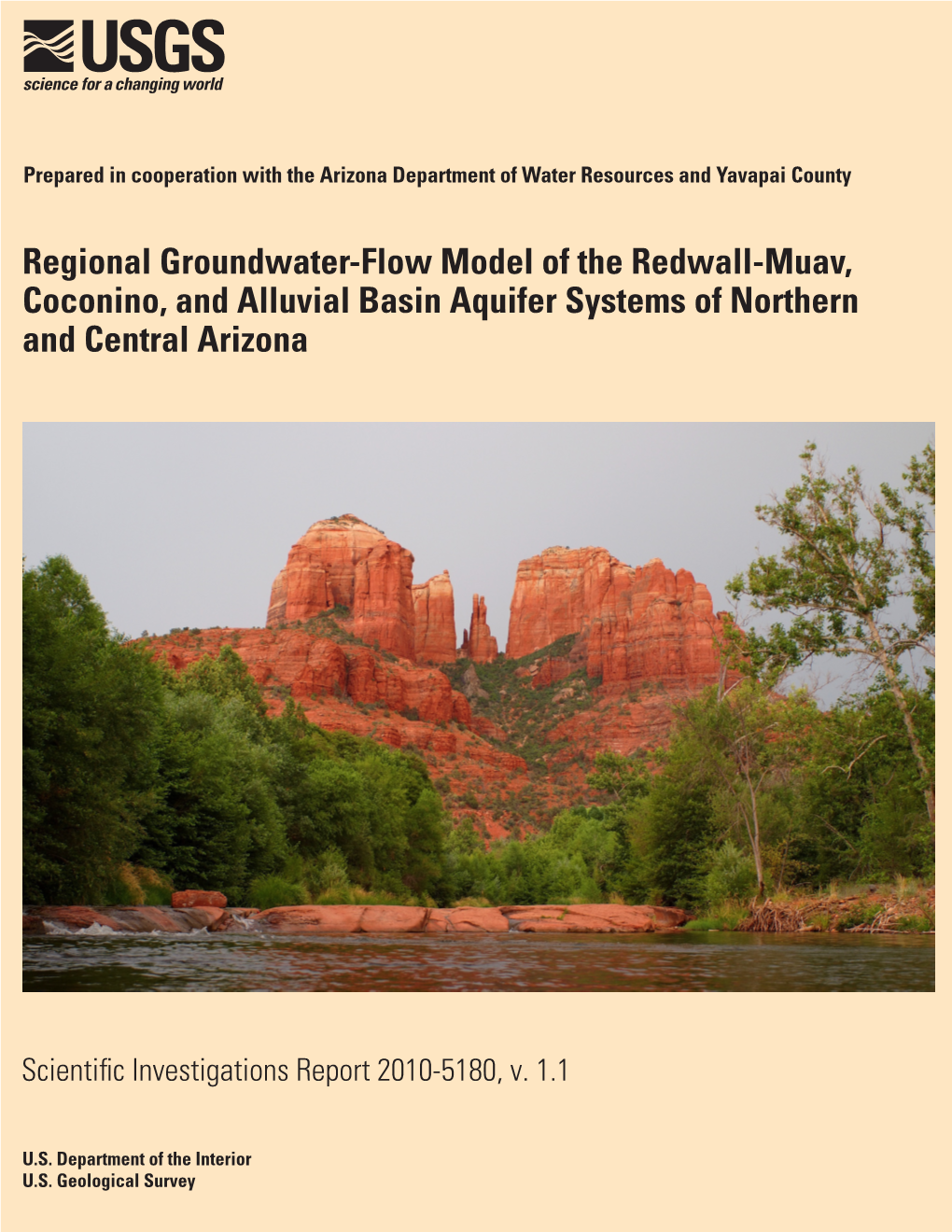 Regional Groundwater-Flow Model of the Redwall-Muav, Coconino, and Alluvial Basin Aquifer Systems of Northern and Central Arizona