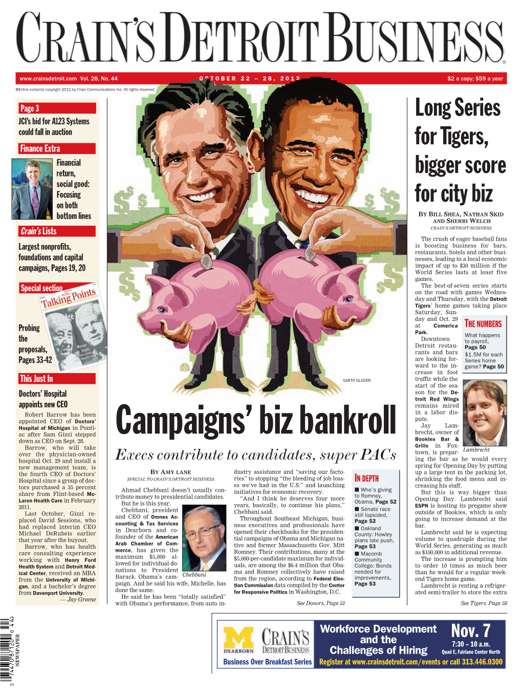 Campaigns' Biz Bankroll