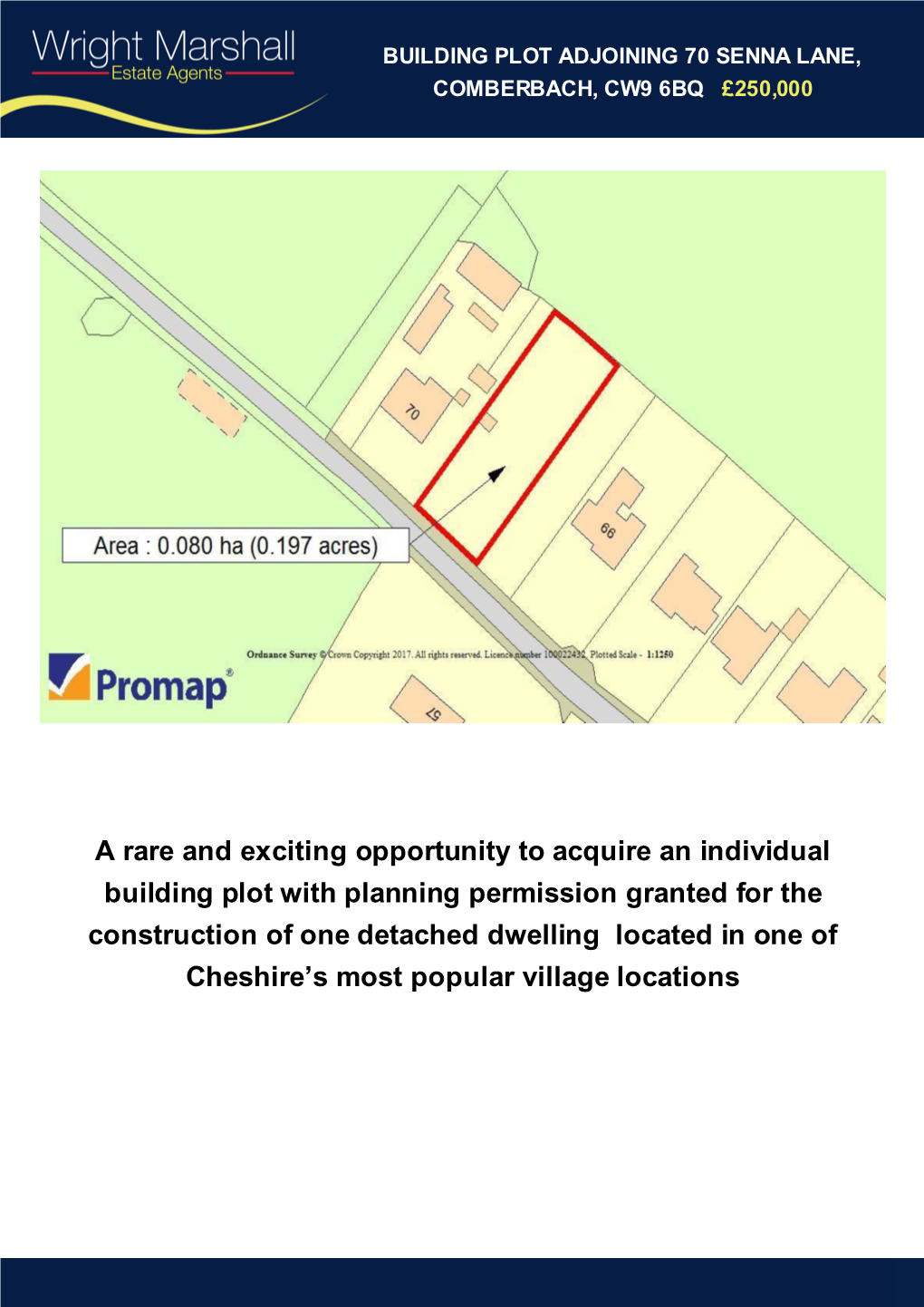 A Rare and Exciting Opportunity to Acquire an Individual Building Plot