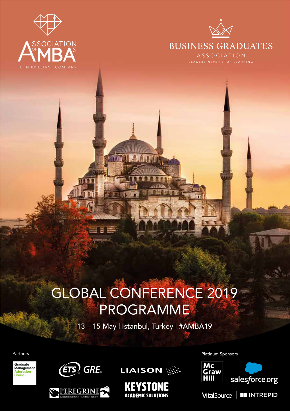 GLOBAL CONFERENCE 2019 PROGRAMME 13 – 15 May | Istanbul, Turkey | #AMBA19