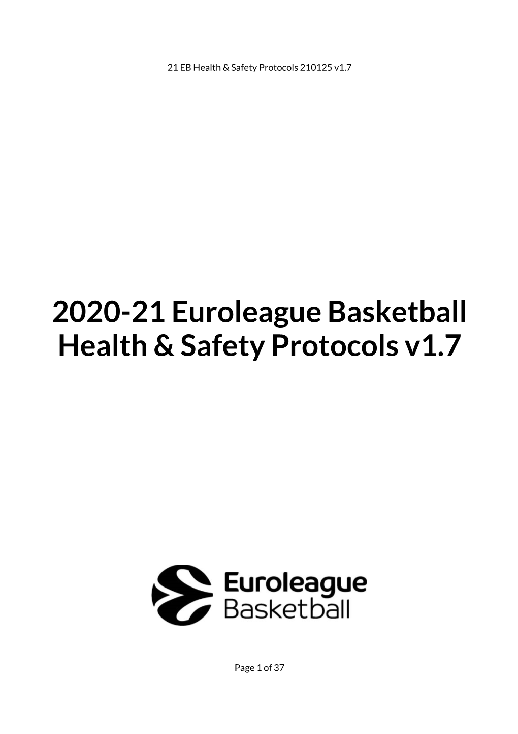 21 EB Health & Safety Protocols 210125 V1.7