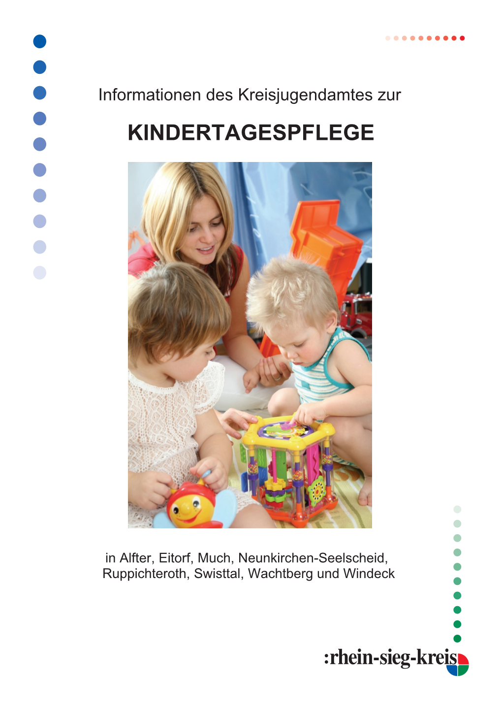 Broschüre Kindertagespflege Im Rhein-Sieg-Kreis