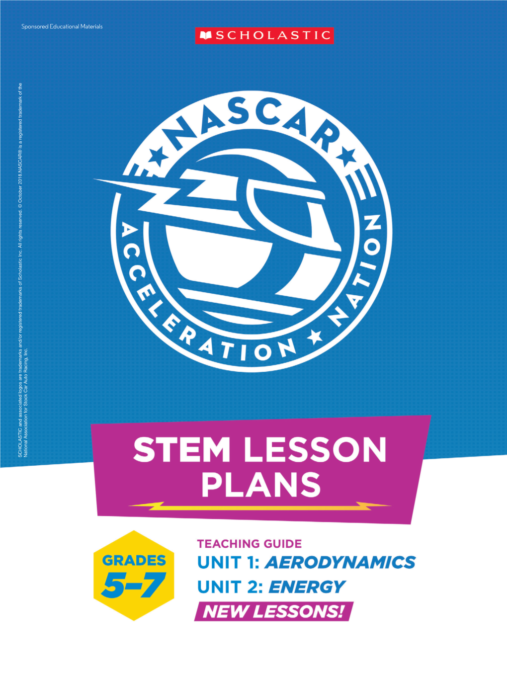 Sponsored Educational Materials National Association for Stock Car Auto Racing, Inc