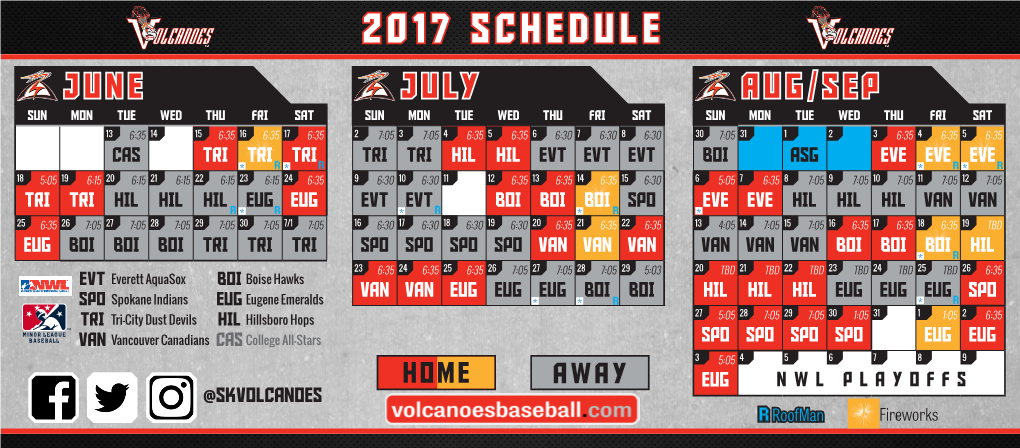 Schedule Graphic