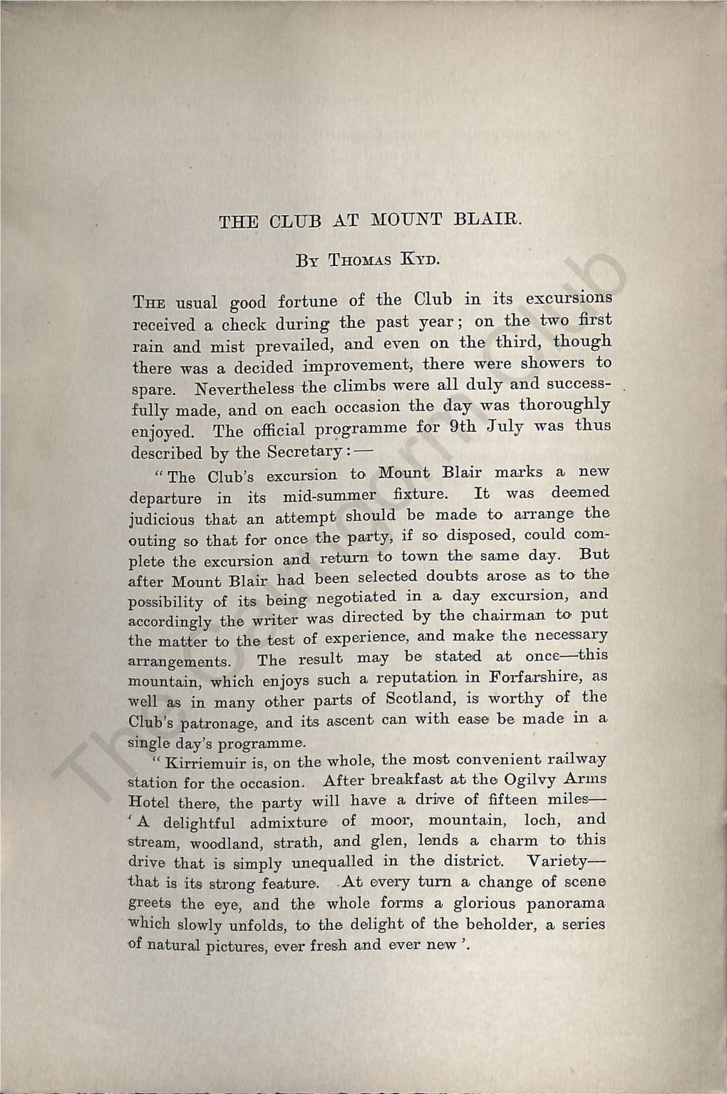 The Cairngorm Club Journal 016, 1901