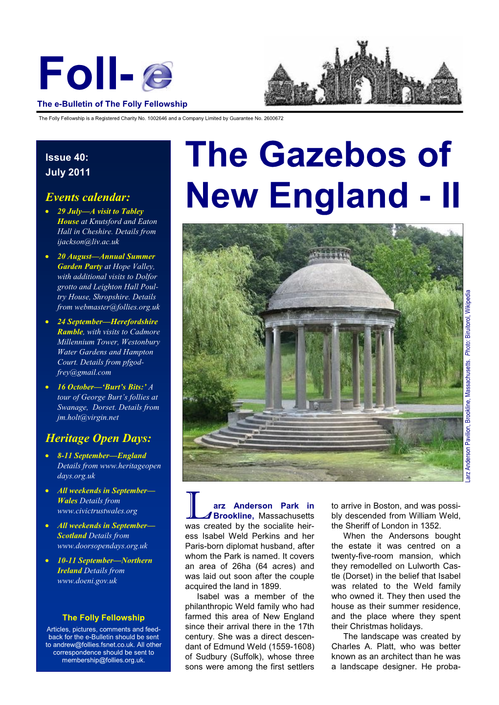 The Gazebos of New England