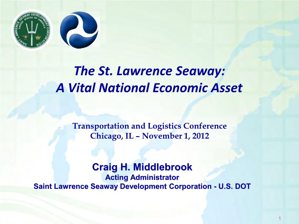 Saint Lawrence Seaway Development Corporation - U.S