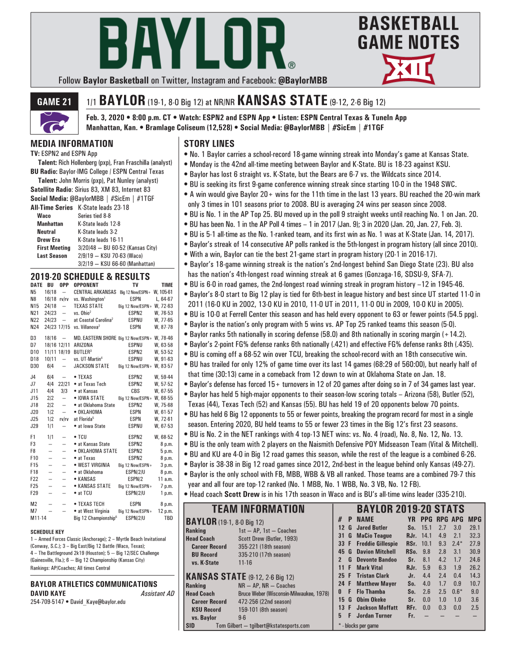 Basketball Game Notes Basketballgame 1 — Oral Roberts Game Notes