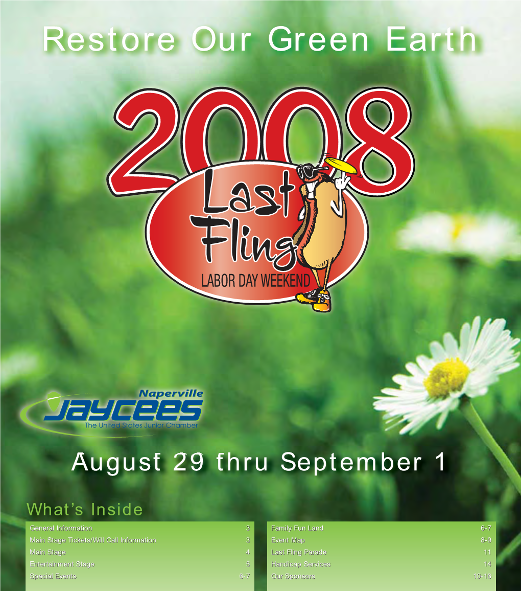 Restore Our Green Earth