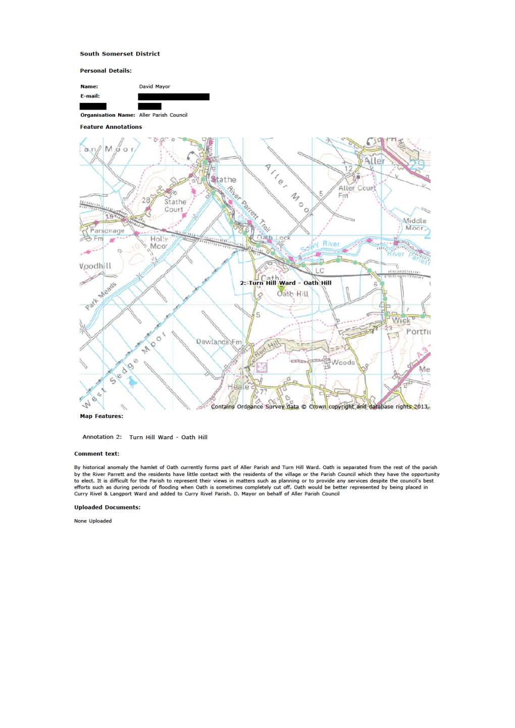 New Electoral Arrangements for South Somerset District