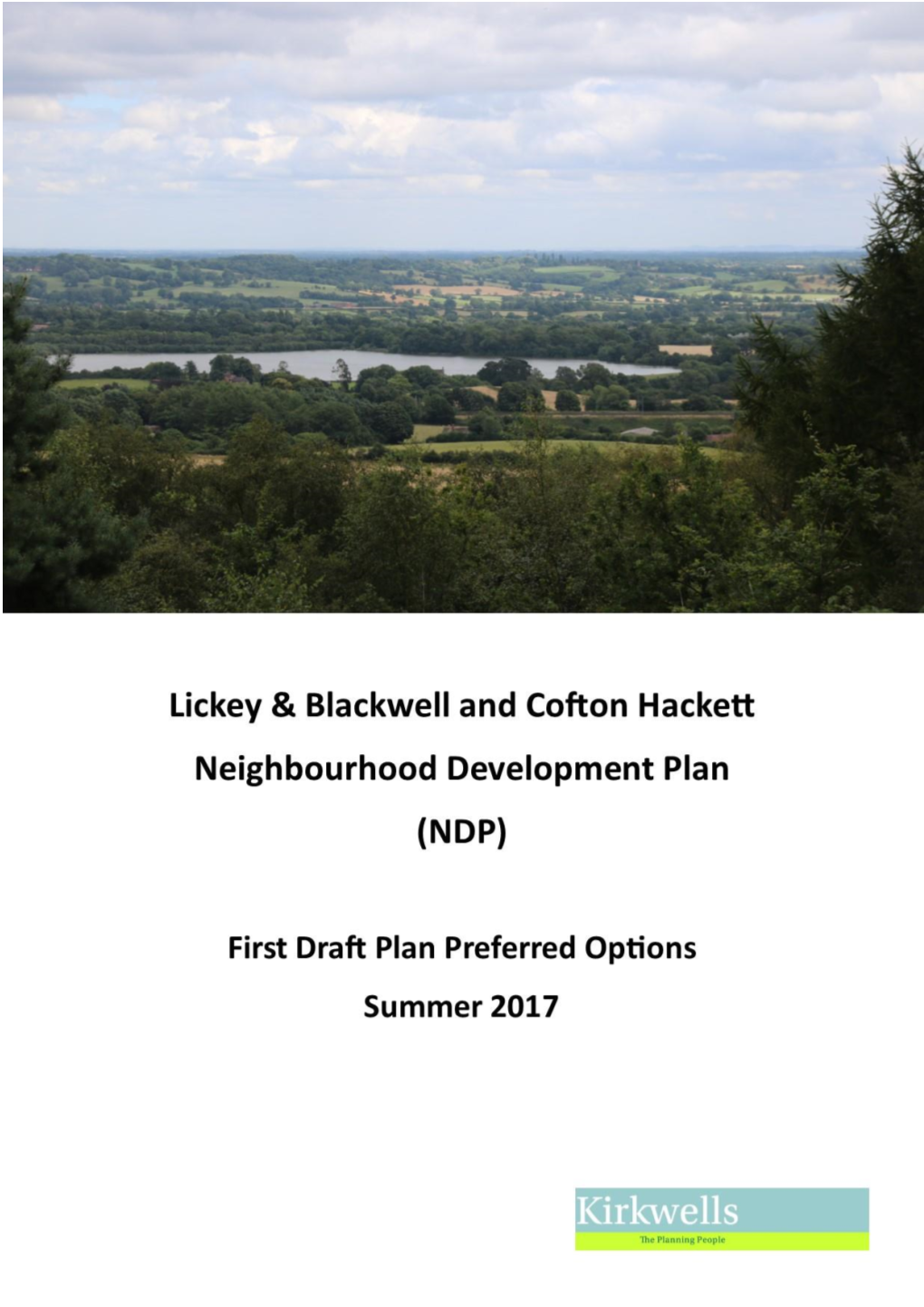 1 Lickey & Blackwell and Cofton Hacket First Draft