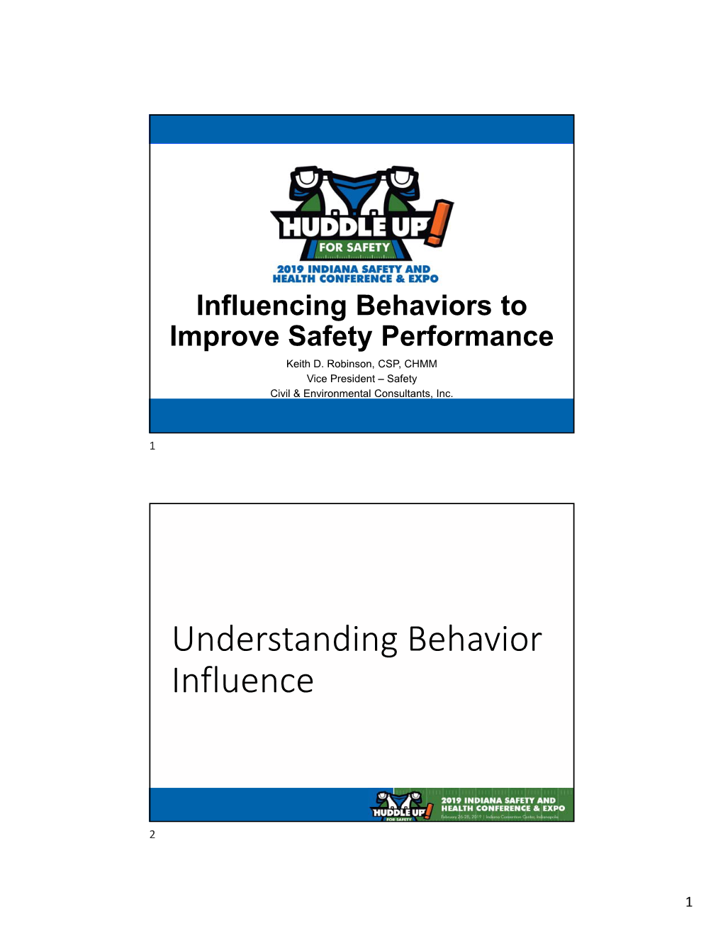 6H. Influencing Behaviors to Improve Employee Safety Performance