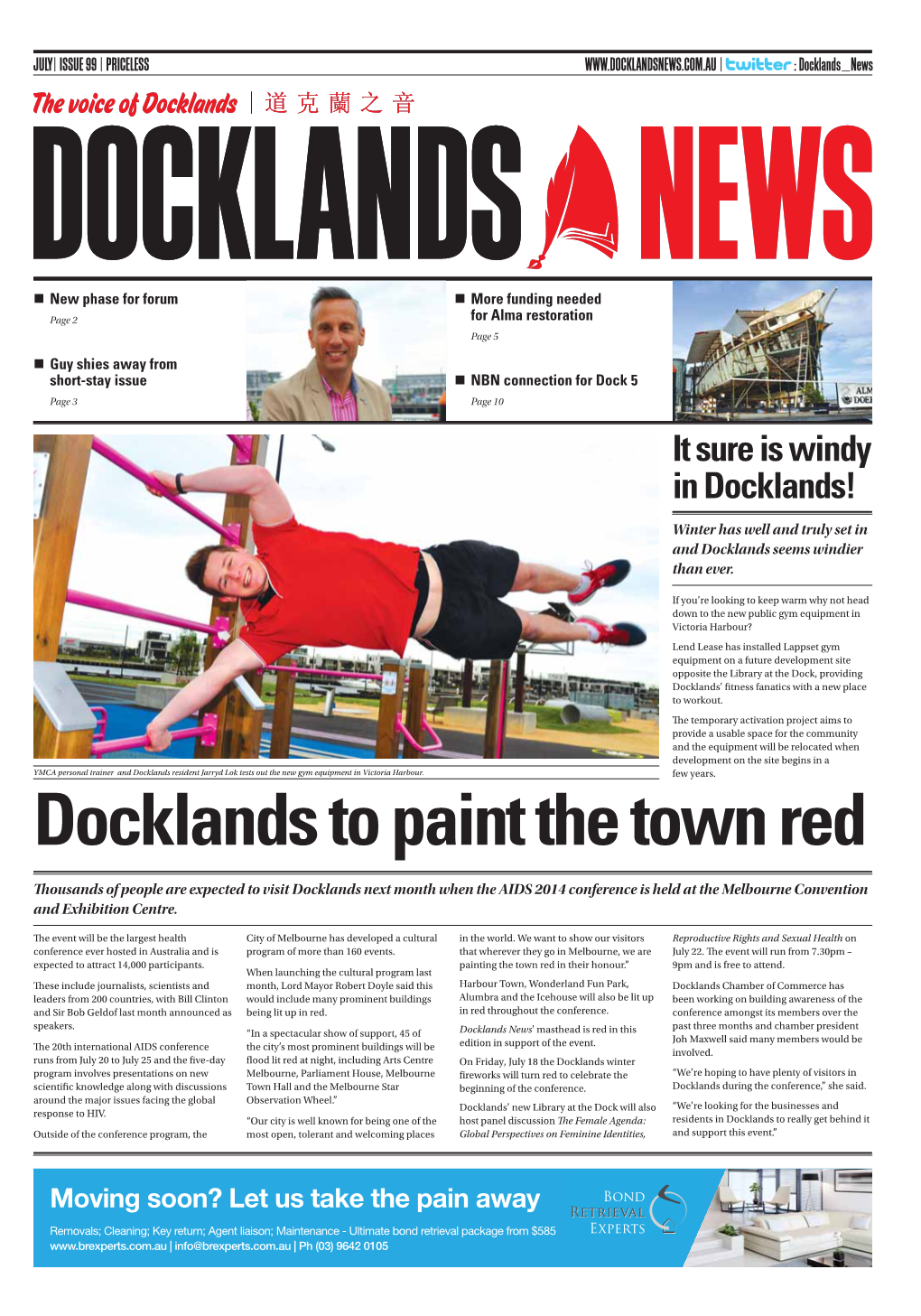 Docklands to Paint the Town Red