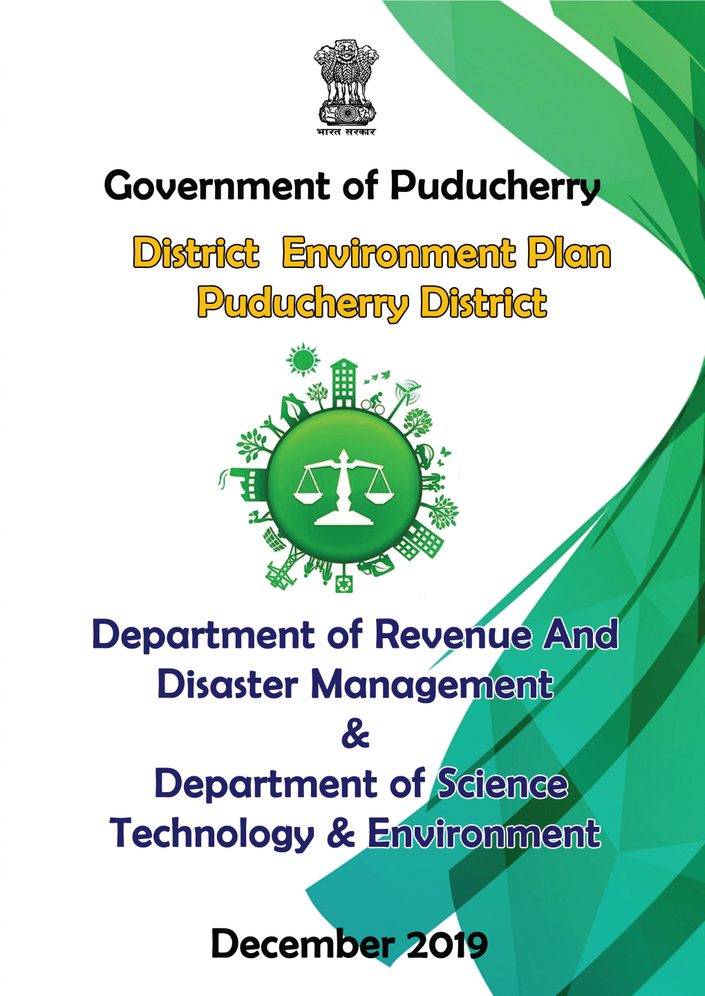 District Environment Plan - Puducherry District