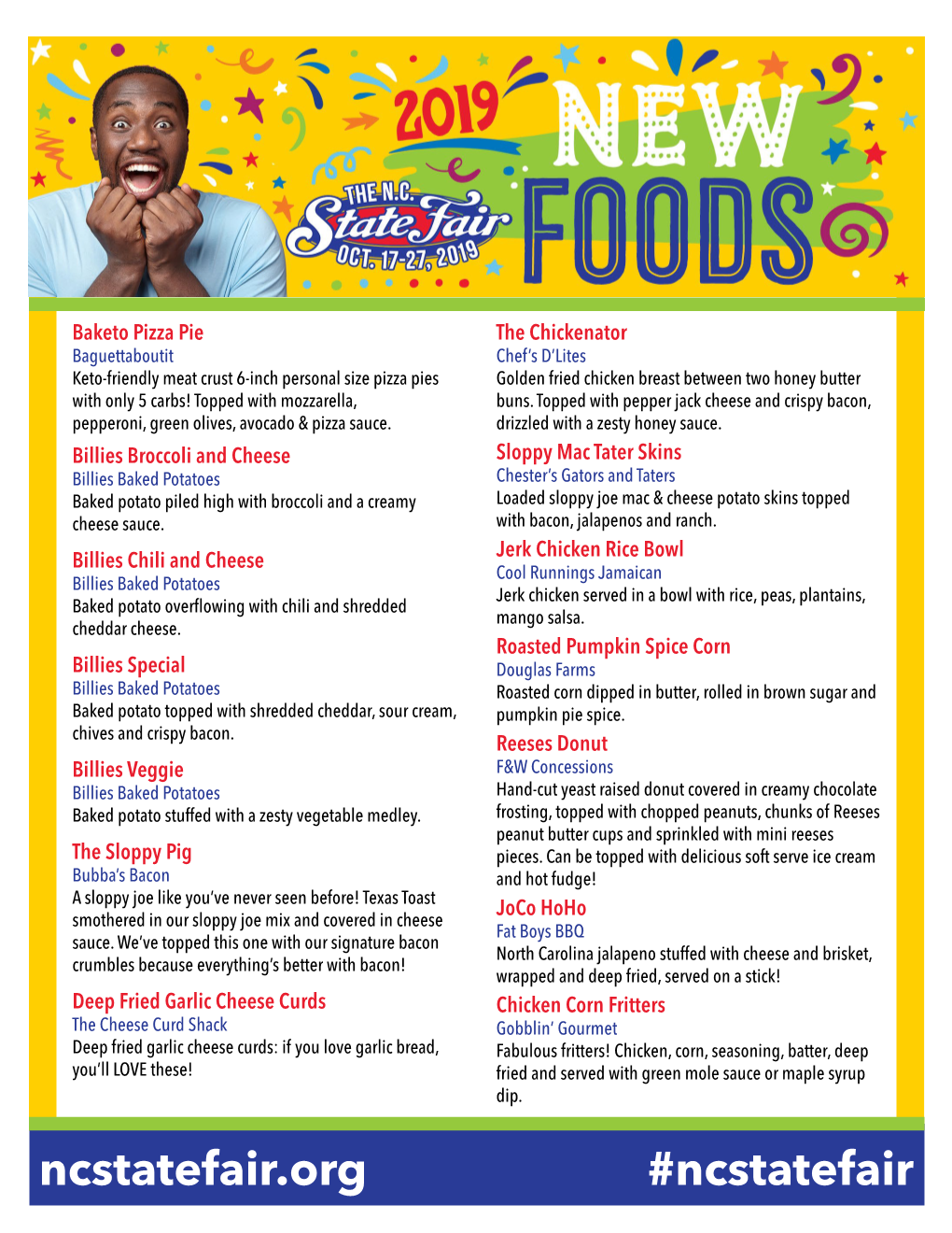 State Fair New Foods 2019.Pdf