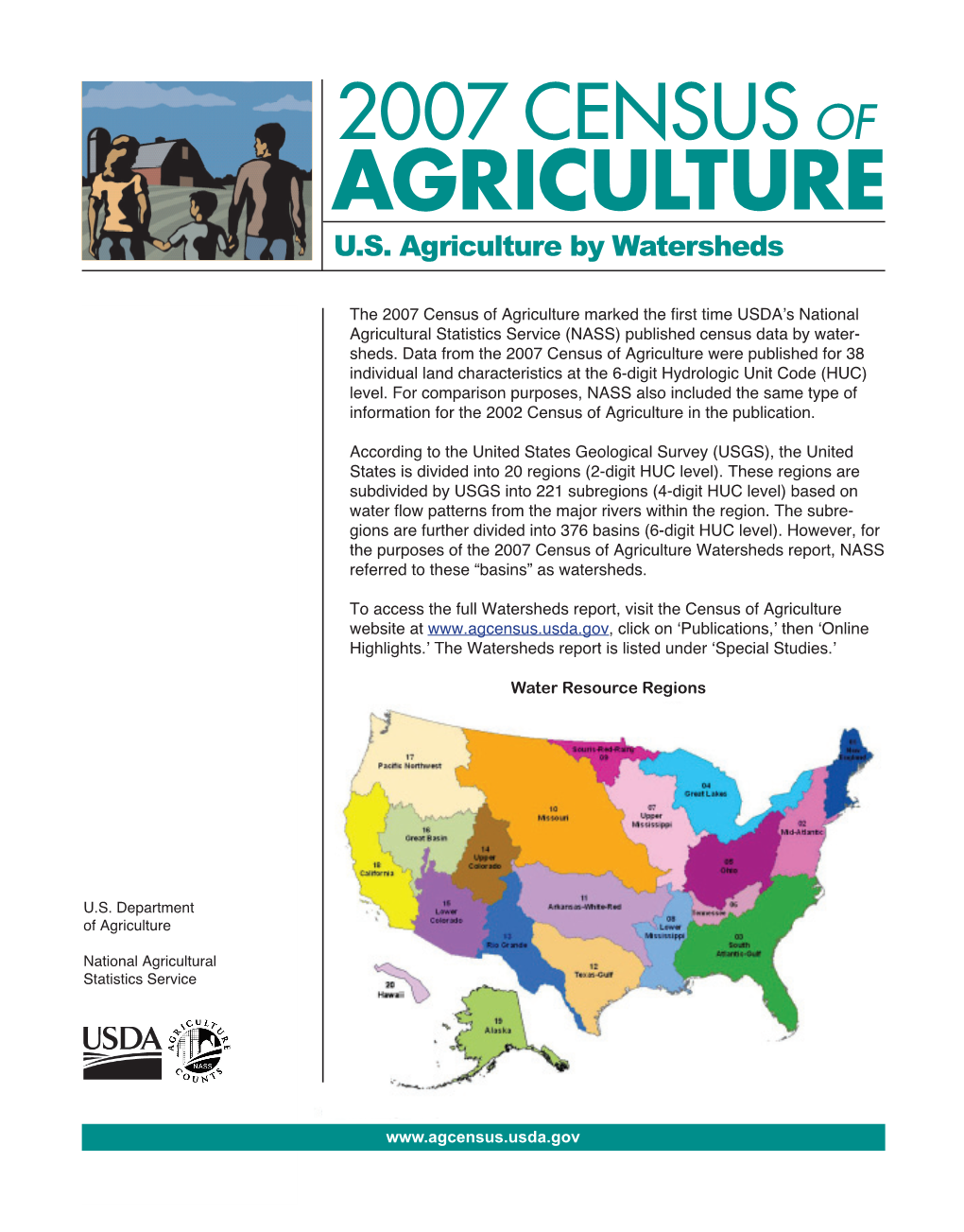 U.S. Agriculture by Watersheds
