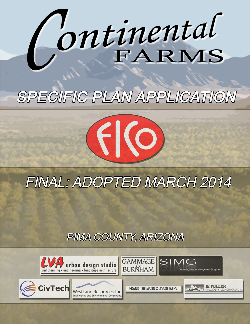 Continental Farms Specificplan with Ord.Pdf