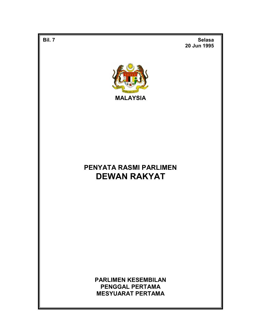 Dewan Rakyat