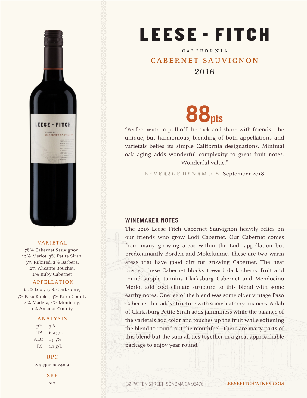 Cabernet Sauvignon 2016