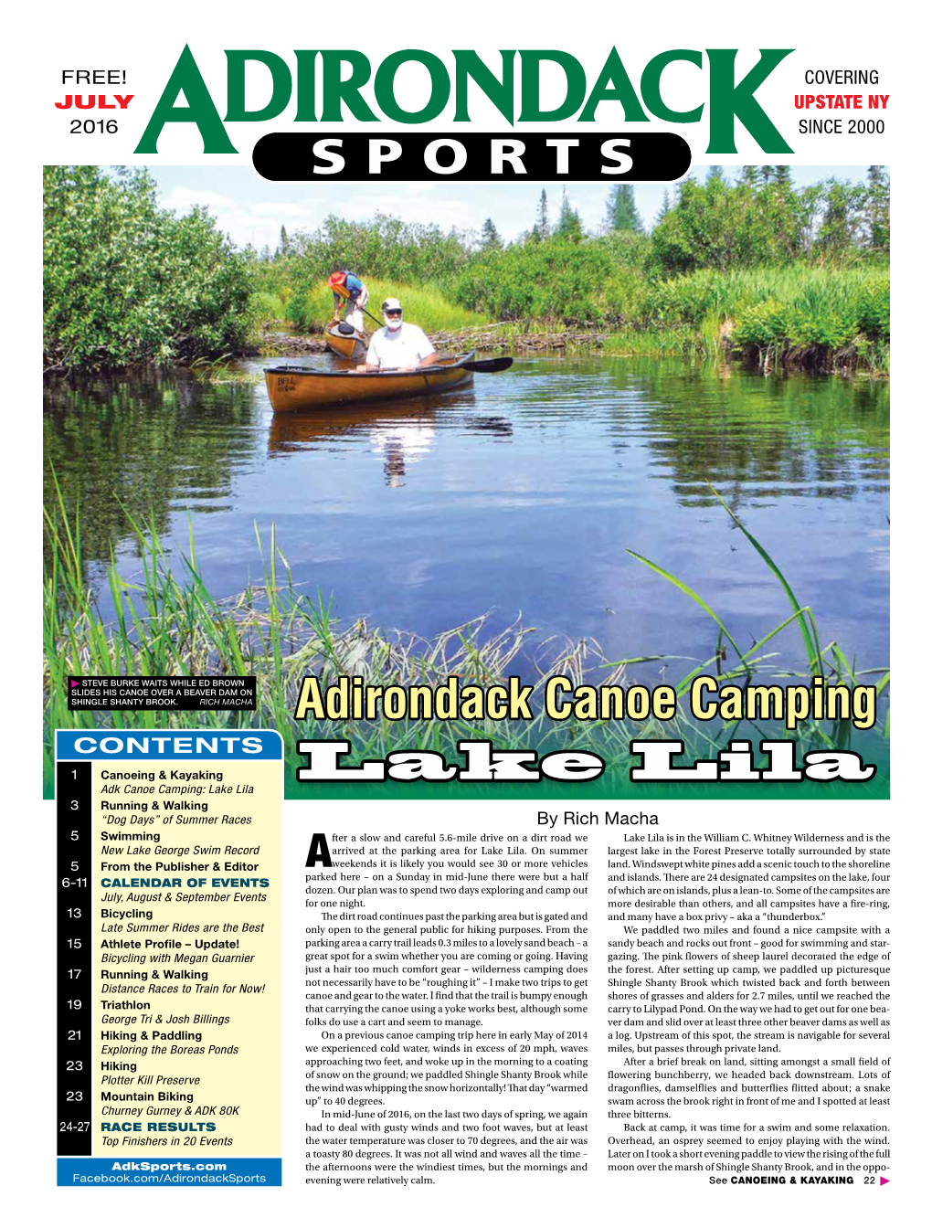 Adirondack Canoe Camping