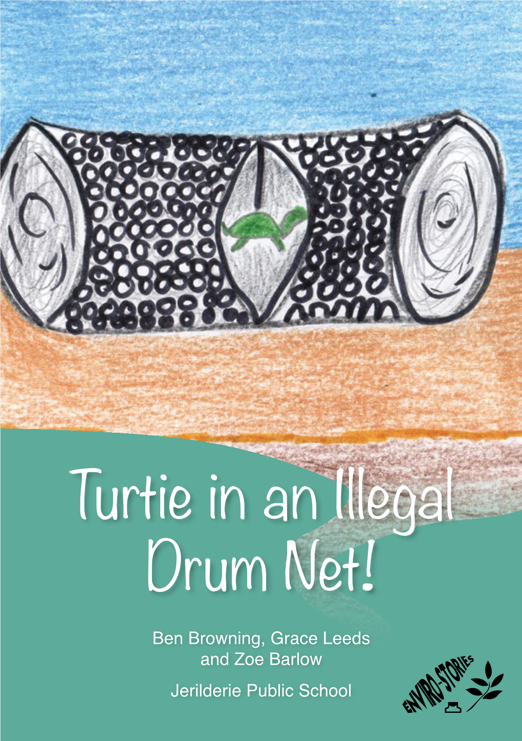 Turtie in an Illegal Drum Net!