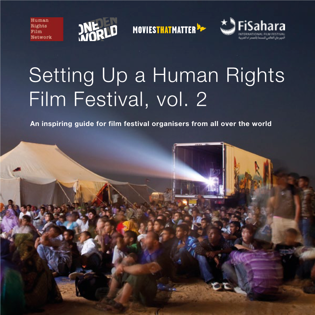 Setting up a Human Rights Film Festival, Vol. 2