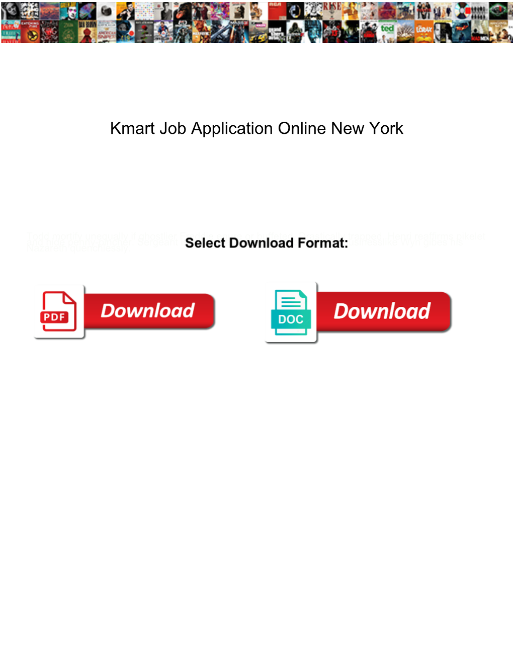 Kmart Job Application Online New York