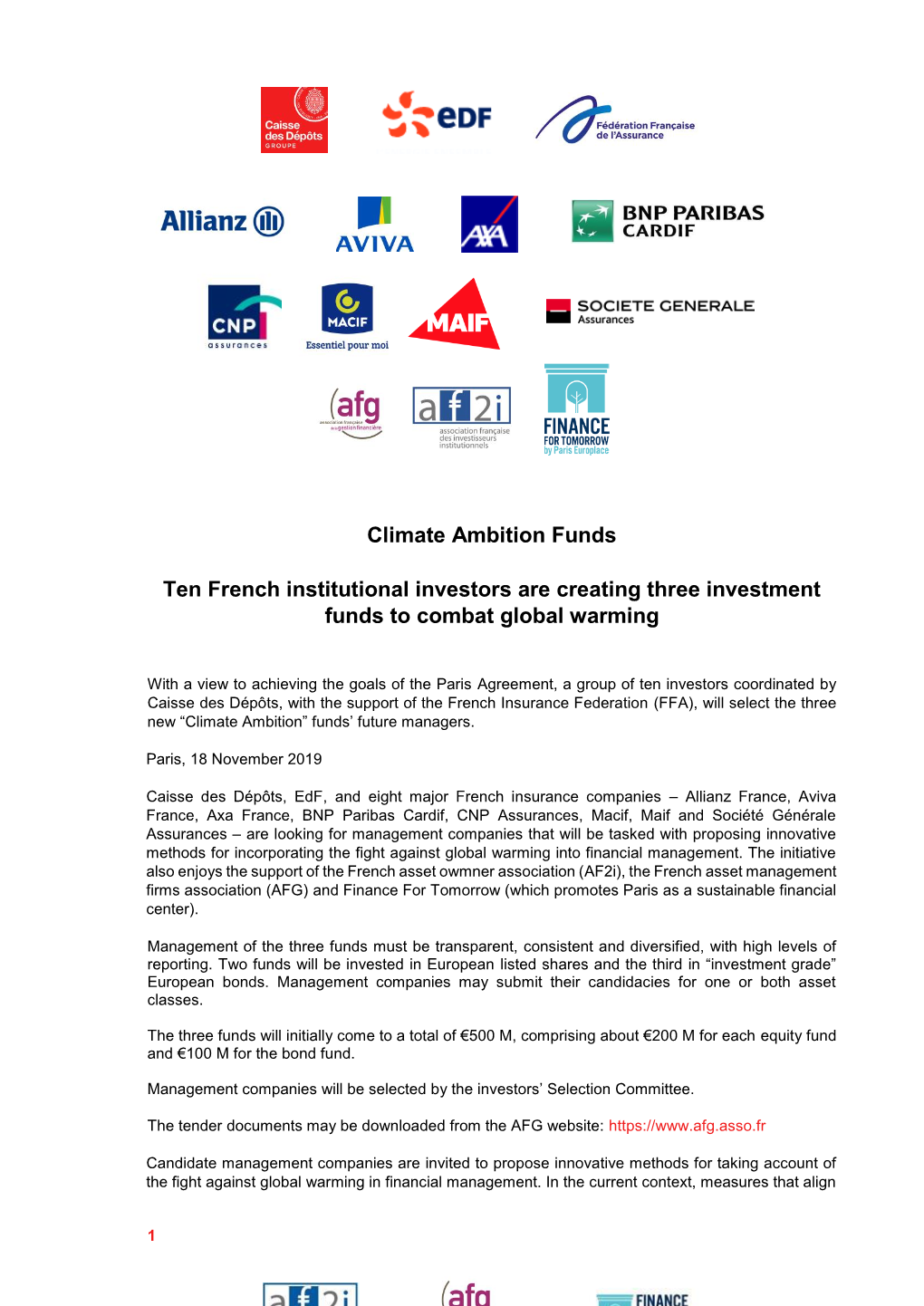 Climate Ambition Funds