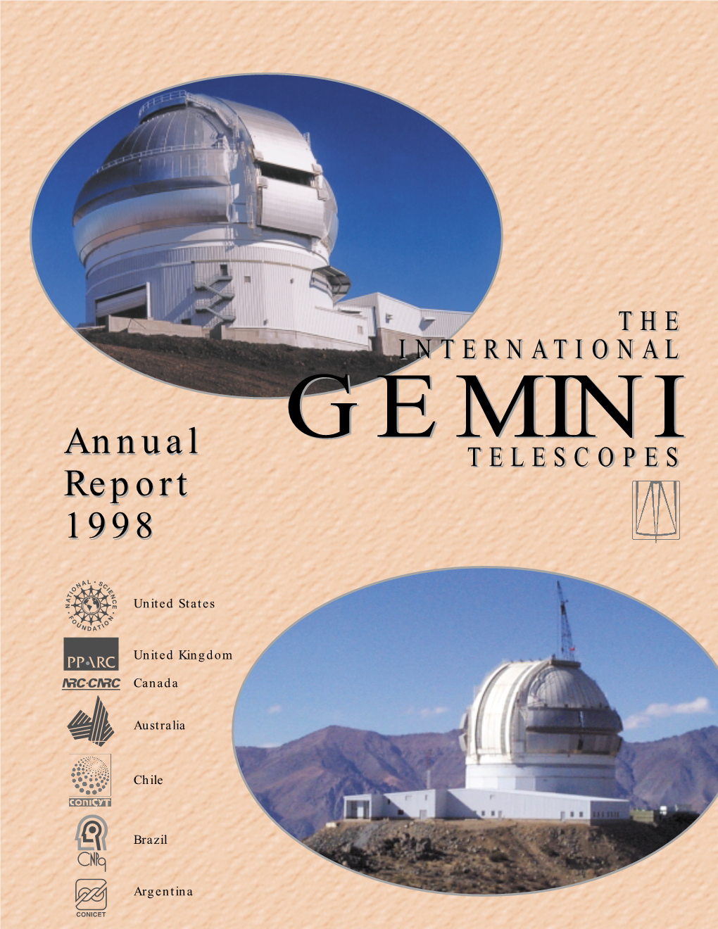 TELESCOPESTELESCOPES Reportreport 19981998