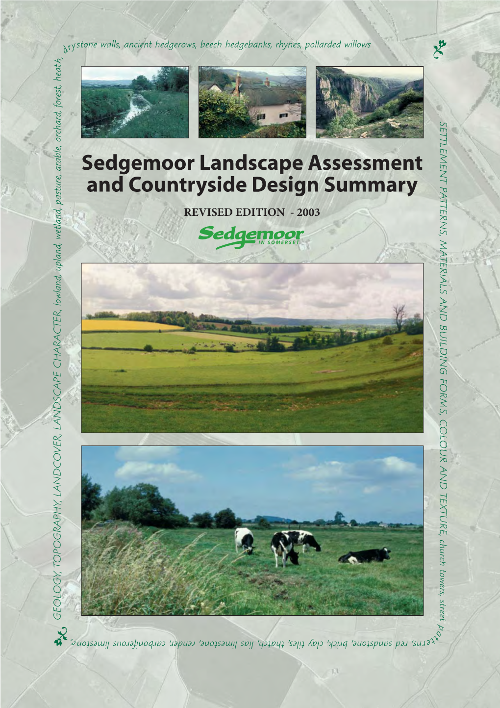 Sedgemoor Landscape Assessment and Countryside Design Summary REVISED EDITION - 2003