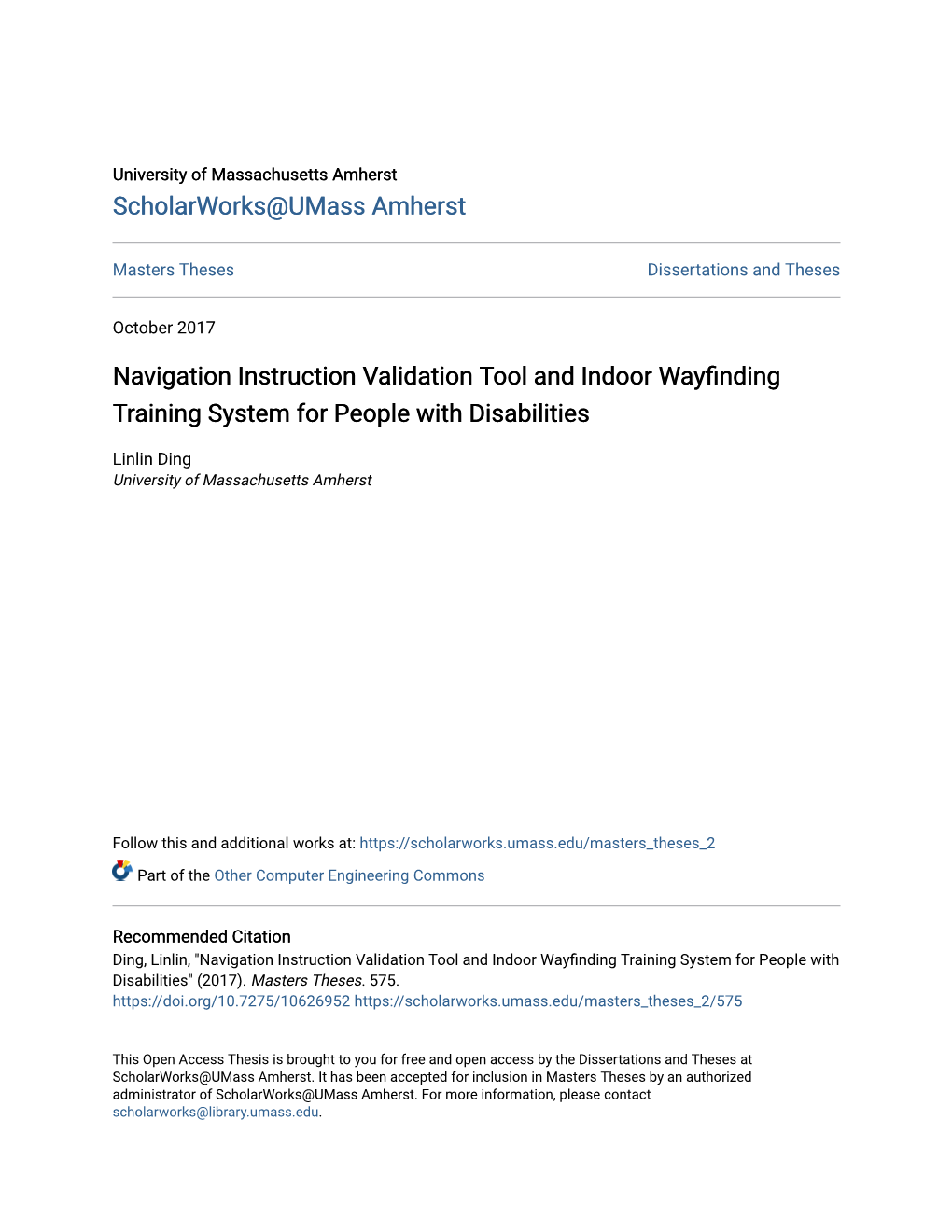 Navigation Instruction Validation Tool and Indoor Wayfinding Training System for People with Disabilities