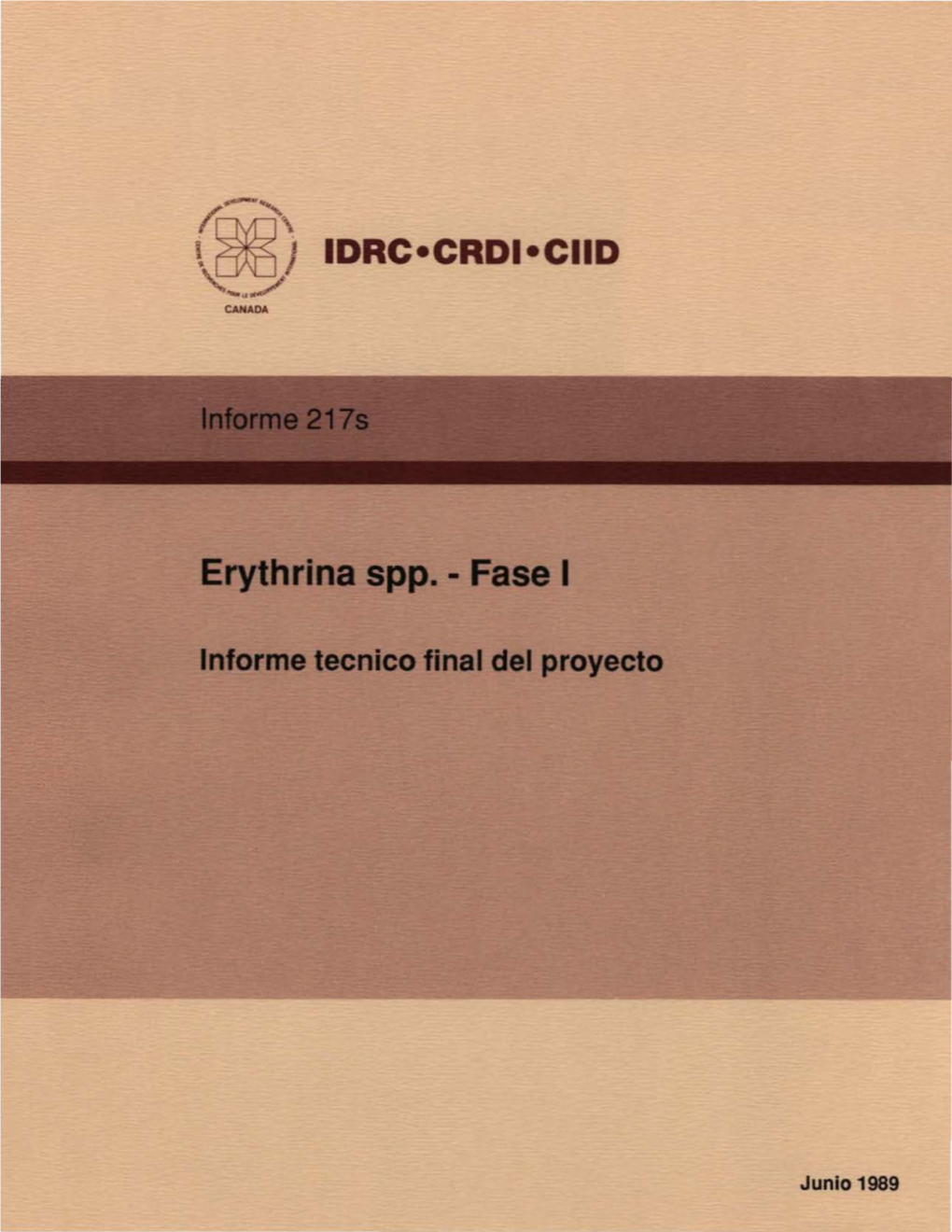 Erythrina Spp. - Fase 1