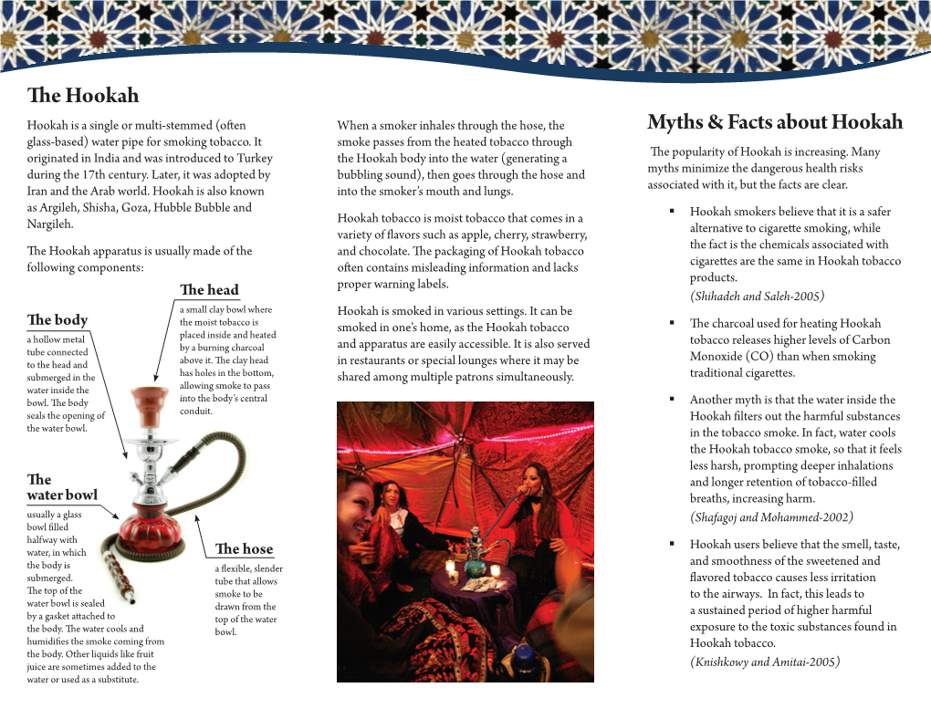 The Hookah Myths & Facts About Hookah