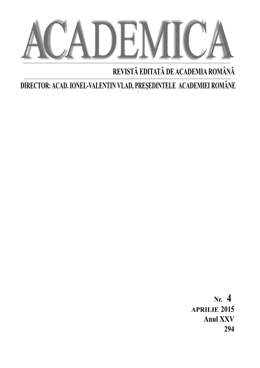 Dragomir Hurmuzescu – Membru Al Academiei Române