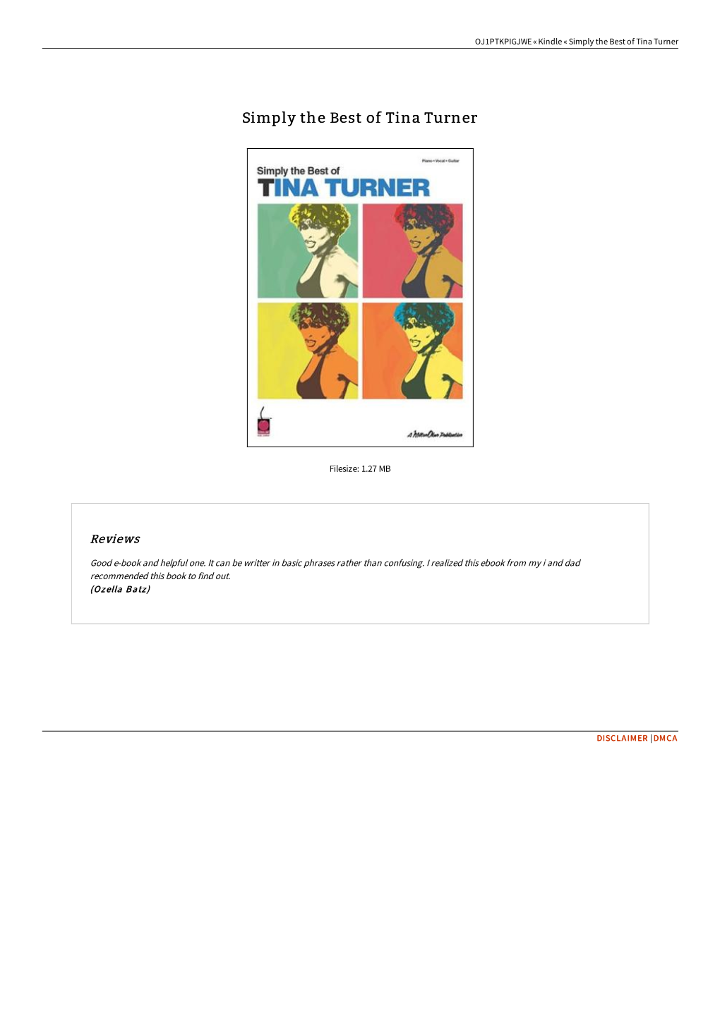 Download Kindle &lt; Simply the Best of Tina Turner