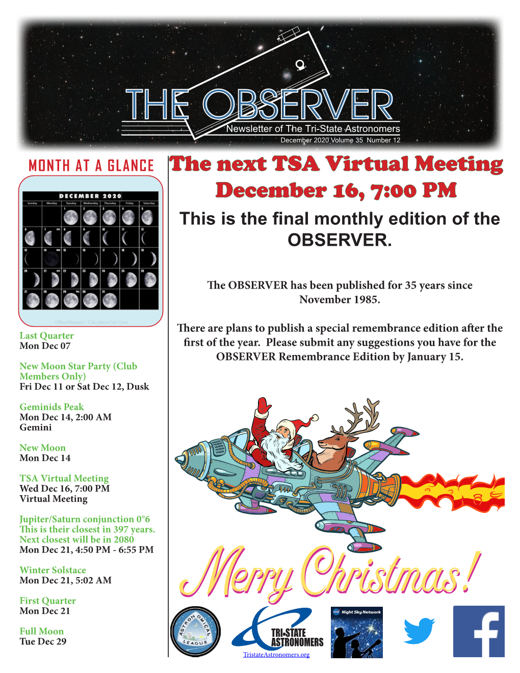 The Observer Newsletter