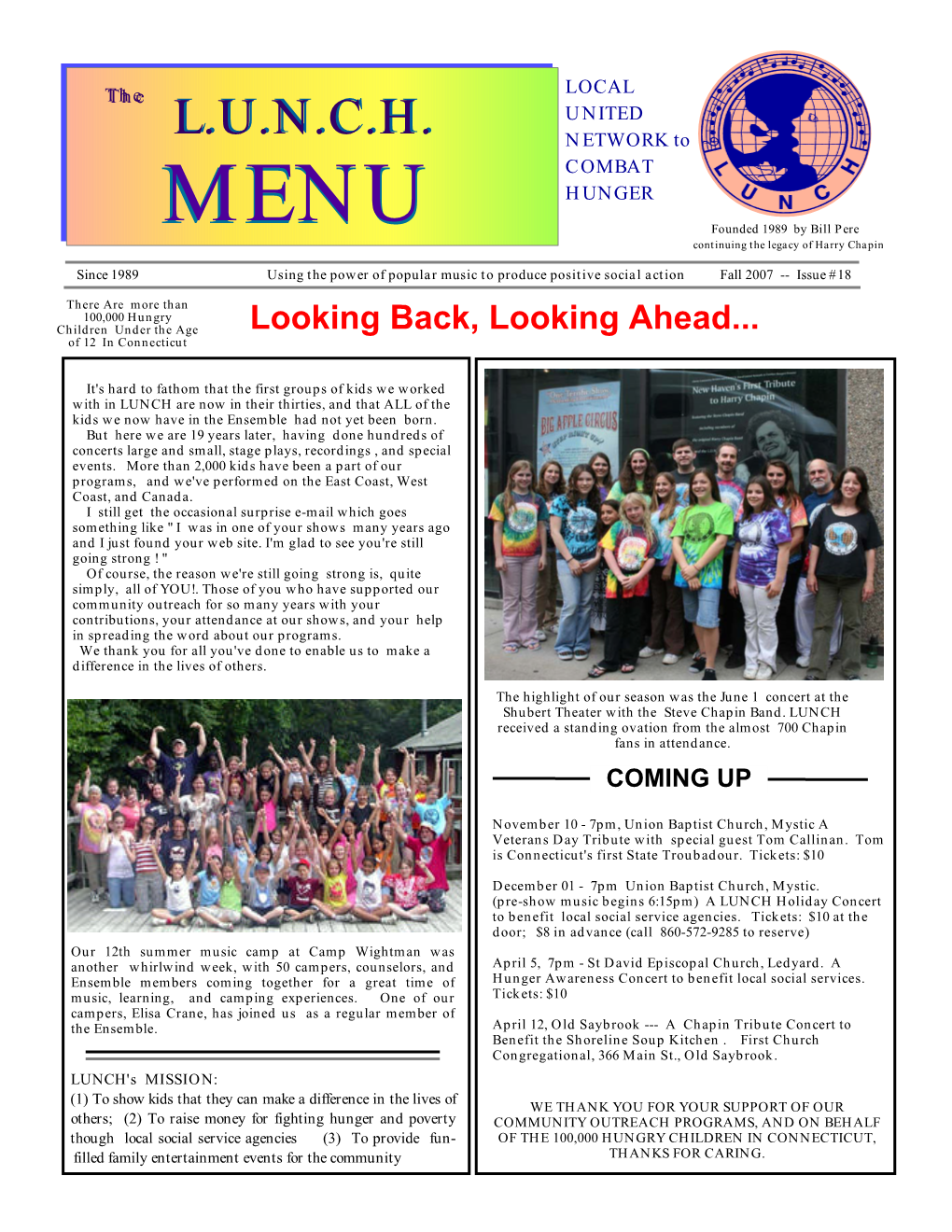 Fall 2007 -- Issue #18