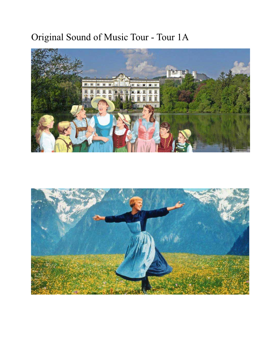 Original Sound of Music Tour - Tour 1A